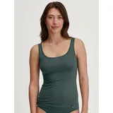 CALIDA Shirttop Natural Comfort elastisch, pillingarm, weich, Single Jersey Qualität, atmungsaktiv grün XXS (32/34)