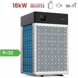 Zealux 16kW INVERBOOST PXV Pool-Wärmepumpe