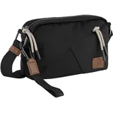 CAMEL ACTIVE Damen Aurum Umhängetasche mit verstellbarem Schulterriemen Schwarz, Womenswear-M