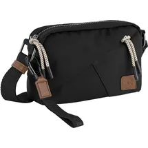 CAMEL ACTIVE Damen Aurum Umhängetasche mit verstellbarem Schulterriemen Schwarz, Womenswear-M