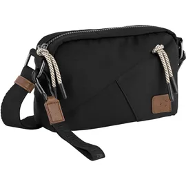 CAMEL ACTIVE Damen Aurum Umhängetasche mit verstellbarem Schulterriemen Schwarz, Womenswear-M