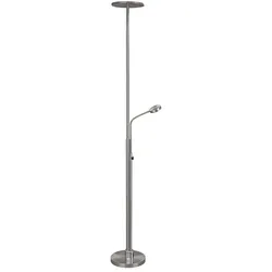 LED-Deckenfluter mit Leselicht St56 rund