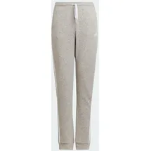 adidas Essentials 3-Streifen Jogginghose Medium Grey Heather/White 128