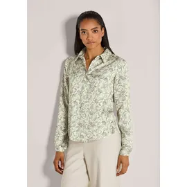 Madeleine Elegante Viskosebluse mit Knopfleiste Weiß 44