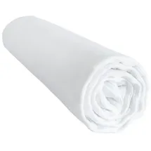 AM Qualitätsmatratzen Komfort Matratzenbezug 100 x 220 cm weiß