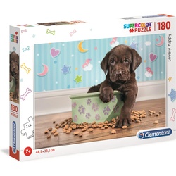 Clementoni Puzzle lovely Puppy 180 Teile (180 Teile)