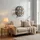 Ambiente Haus Urban Wandregal 60 x 1 x 60 cm Schwarz