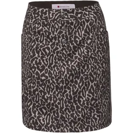 STREET ONE Miniröck mit Animalprint Braun 38
