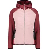 CMP Damen Kapuzensweat WOMAN JACKET HYBRID FIX, PEONY, 34