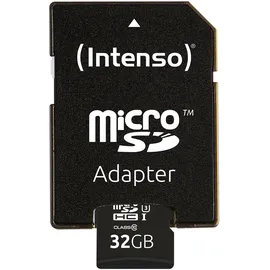 Intenso microSD UHS-I Professional + SD-Adapter 32 GB