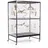 Montana Cages | Vogelvoliere Voliere Vogelkäfig Vogelhaus Käfig XXL ca. 120 x 81 x 180 cm Casa 120 - Antik/Platinum