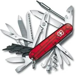 Victorinox Cyber Tool L Multifunktionswerkzeug - rot transparent