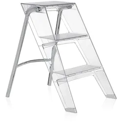 Kartell - Upper Klappleiter, glasklar