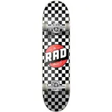 RAD Unisex – Erwachsene Checkers Komplettboard, Schwarz, 7.5"