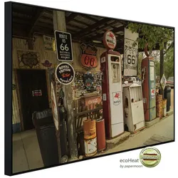papermoon Infrarotheizung »EcoHeat - Route 66«, Matt-Effekt - bunt