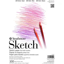 Strathmore (25-509 STR-025-509 Skizzenblock, 100 Blatt, 22,9 x 30,5 cm, 22,9 x 30,5 cm