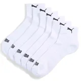 Puma Cushioned Quarter Socken 3-Paar Weiß 43-46