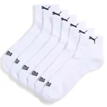 Puma Cushioned Quarter Socken 3er Pack Weiß 43-46