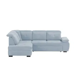 smart Ecksofa  Tamara , blau , Maße (cm): B: 252 H: 90 T: 192