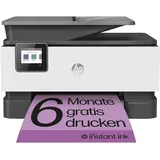 HP OfficeJet Pro 9010e Multifunktionsdrucker, 6 Monate gratis drucken mit HP Instant Ink inklusive, HP+, Drucker, Scanner, Kopierer, Fax, WLAN, LAN, Duplex, Airprint, Grau-Weiß