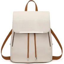luxuskollektion Miss Lulu Damen Kunstleder Rucksack Elegant