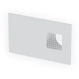 Zehnder Kombi-Außenwandgitter ComfoEdge Dupla DN125 Edelstahloptik