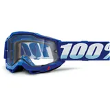 100% Accuri II Motocross Brille, weiss-blau für Männer