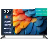 Antteq Essencial Series Fernseher 32 Zoll (81 cm) LED TV,HD,Triple Tuner(DVB-T2/S2/C),Hotelmodus,E32-AH1Q1L,2024