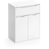 Vicco Ruben weiß Wäschekorb Kommode Kleiderschrank Wäschesammler