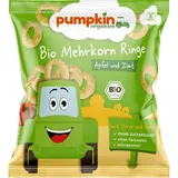 pumpkin organics Babysnack Mehrkorn Ringe mit Apfel & Zimt, ab 8. Monat