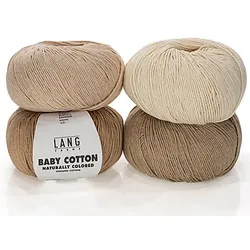 Lang Yarns Wolle Baby Cotton Naturally Colored