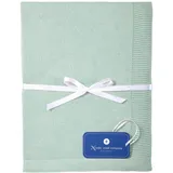 nordic coast company Babydecke Mintgrün, Textil, 70x100 cm] Schlafen, Babybett-Ausstattung, Babydecken – Babykissen, Babydecken