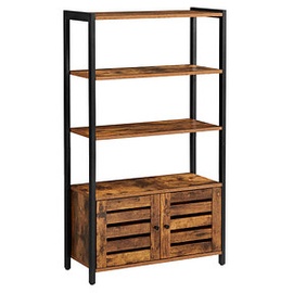 VASAGLE Sideboard, LSC75BXV1 braun 70,0 x 30,0 x 121,5 cm