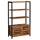 VASAGLE Sideboard, LSC75BXV1 braun 70,0 x 30,0 x 121,5 cm