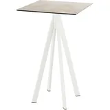 Essentials Infinity Klapptisch 70 x 70 x 109,2 cm grau/weiß