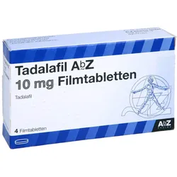 Tadalafil AbZ 10 mg Filmtabletten 4 St