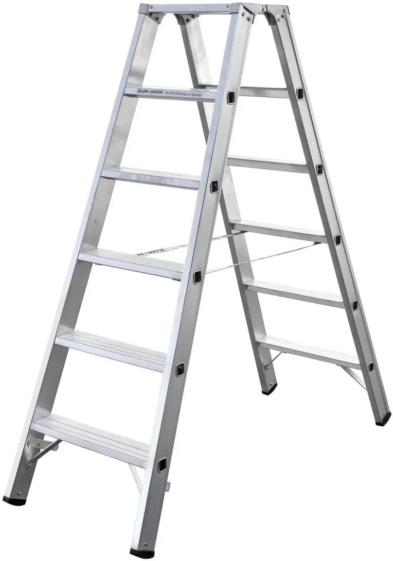 ILLER-LEITER Alu-Stufenstehleiter 7110-3