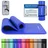 Msports Gymnastikmatte Premium inkl. Tragegurt + + Workout App I Hautfreundliche Fitnessmatte, 190 x 80 x 1,5 cm - Lindengrün - Phthalatfreie Yogamatte