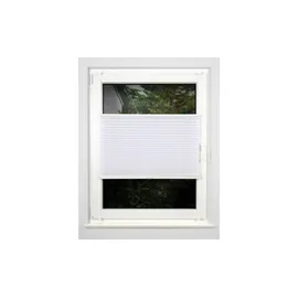MYDECO Plissee FREE 100 x 130 cm weiß