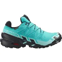 SALOMON Damen Trailrunningschuhe SHOES SPEEDCROSS 6 GTX W Blue Curacao/Bl, Größe 38 in Blau Blue Curacao/Black/Iced Aqua