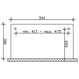 SKANHOLZ Ancona 541 x 300 cm schiefergrau