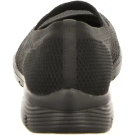 SKECHERS SEAGER Power Hitter Mary Janes, Black (Black/Black Bbk), 6 UK 39 EU)