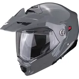 Scorpion ADX-2 Solid, Klapphelm - Grau - XS