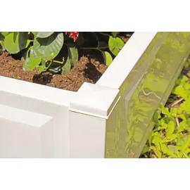 KHW Pflanzkasten 100 x 41 x 43 cm weiß
