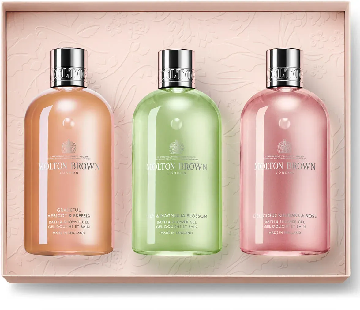 MOLTON BROWN Floral & Fruity Body Care Gift Set 3 x 300 ml