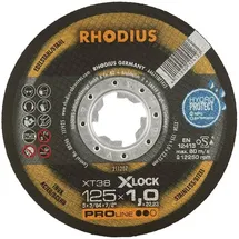 RHODIUS XT38 X-LOCK Trennscheibe 125 mm 25 Stück