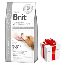 Brit gf Veterinärdiät Hund Mobilität 12kg + Überraschung für den Hund