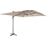 sweeek - Rechteckiger Sonnenschirm 3x4m
