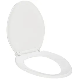 vidaXL Toilettensitz mit Absenkautomatik und Quick-Release-Design Weiß