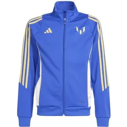 ADIDAS Kinder Jacke Pitch 2 Street Messi Kids, SELUBL/WHITE, 152